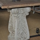 Bureau houten blad detail 1