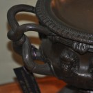 Caviar bowl caviar schaal brons 19E detail 2