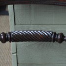 Set van 5 mahony stoelen Engels ca. 1870: detail 2 Set van 5 mahony stoelen Engels ca. 1870: detail 2